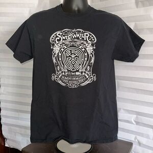 Sweetwater Trading Post Black Short Sleeve Men’s T-Shirt Size Medium Casual Tee